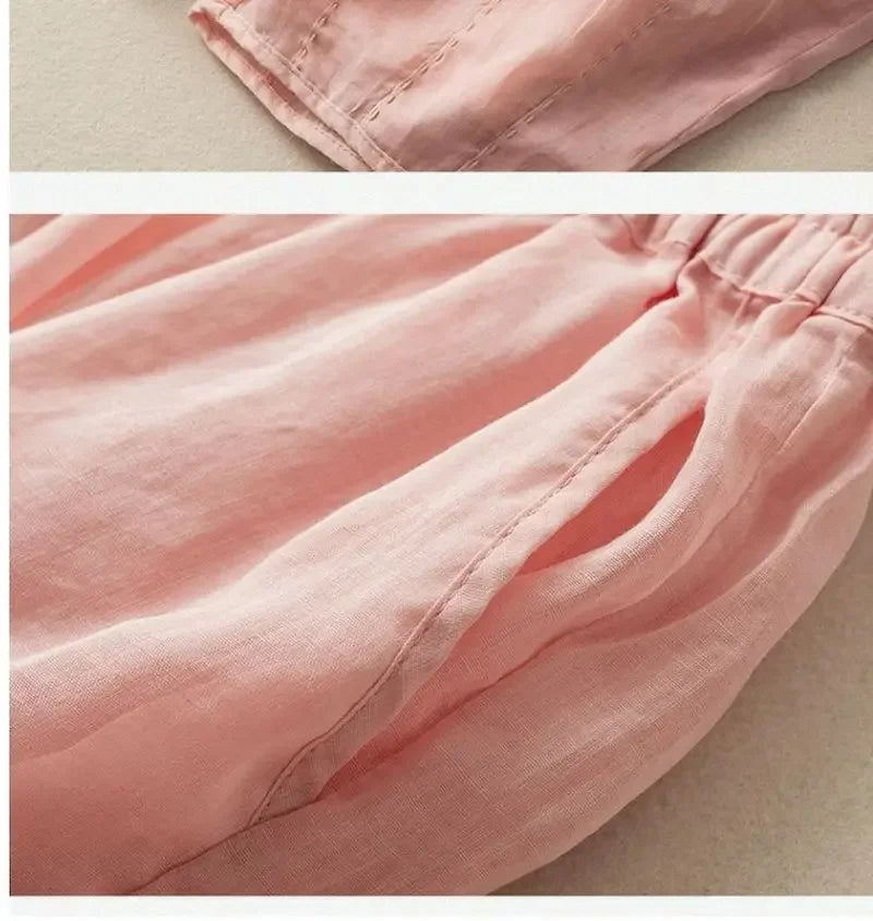 Lavisa - Fleurine Lightweight Linen Pants