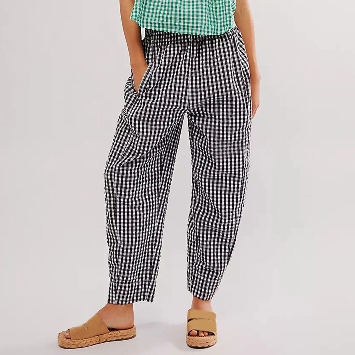 Lavisa - Evangeline Checked Lounge Pants