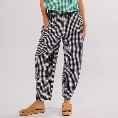 Lavisa - Evangeline Checked Lounge Pants