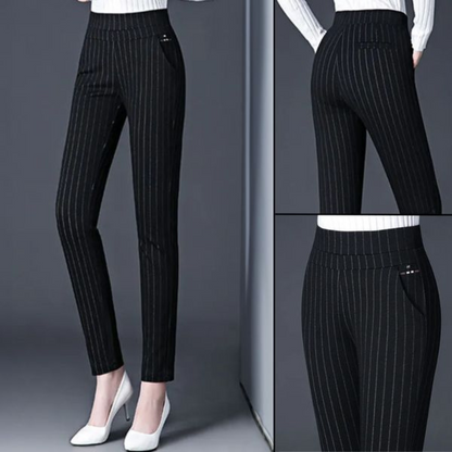 Lavisa - Women's Stretch Slim Fit Pants - Tailored Day-to-Evening Trousers