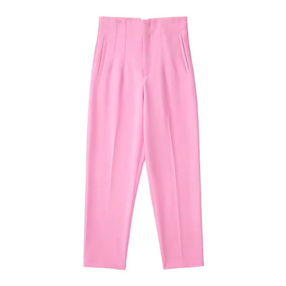 Lavisa - Women's Wrinkle Resistant Straight Leg Dress Trousers