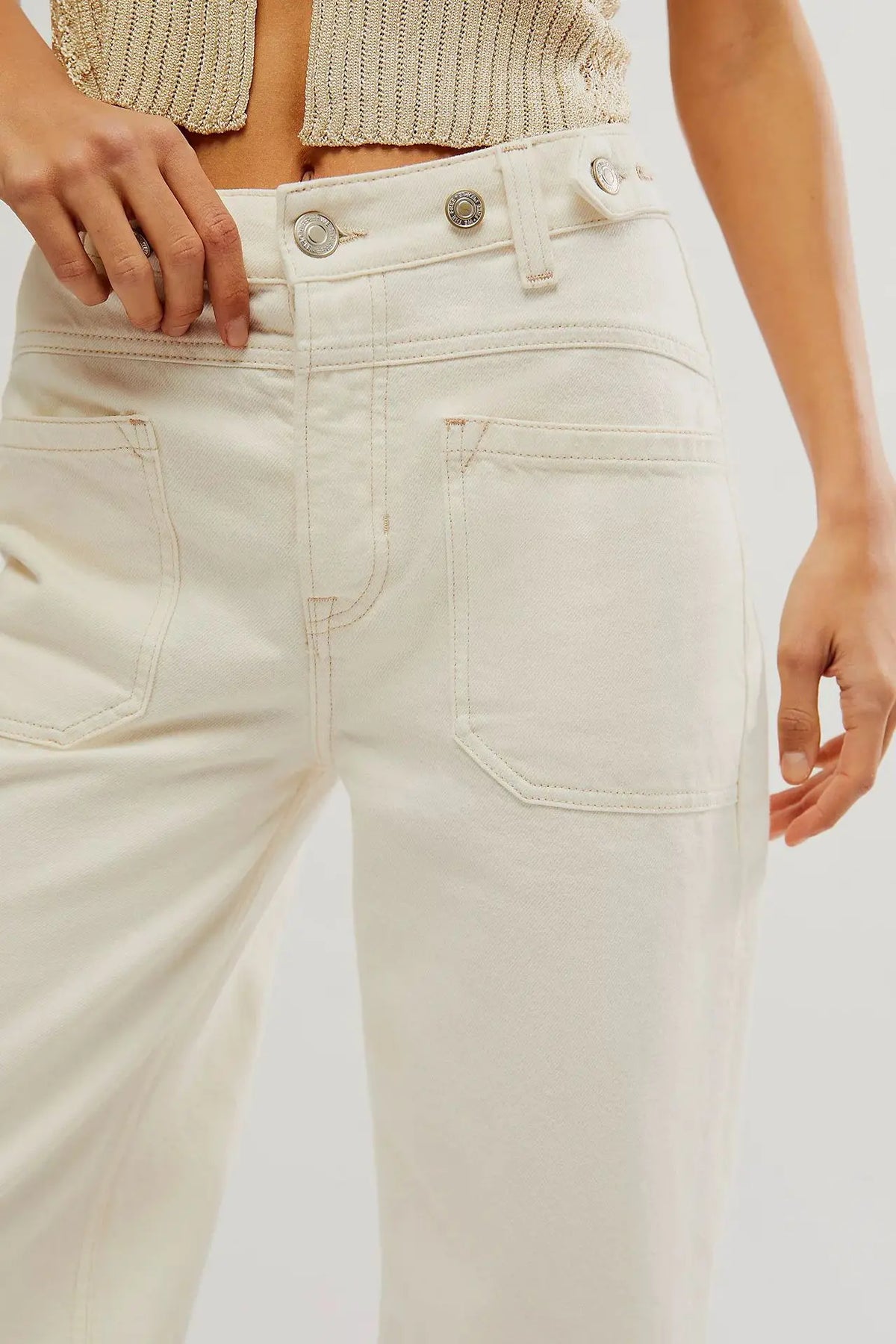 Lavisa - Candace High Waist Wide Leg Jeans
