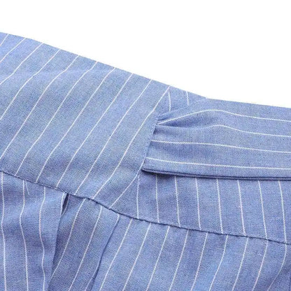 Lavisa - Everyday Wrap Front Cotton Wide Leg Pants
