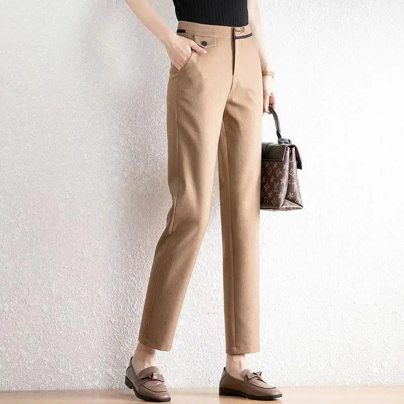 Lavisa - Verona Straight Leg Cropped Trousers