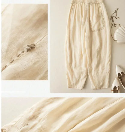 Lavisa - Fleurine Lightweight Linen Pants