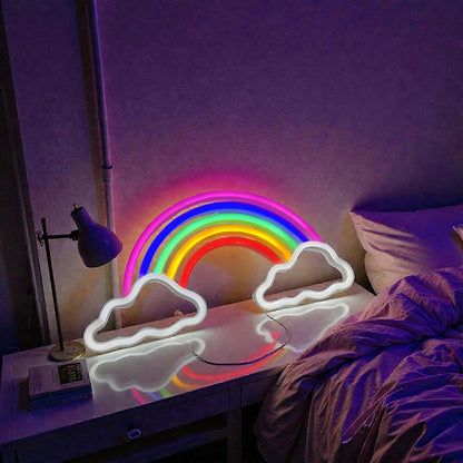 Lavisa - Multicolored Neon LED Wall Light