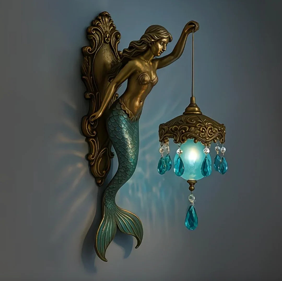 Lavisa - Vintage Mermaid Glow Wall Lamp