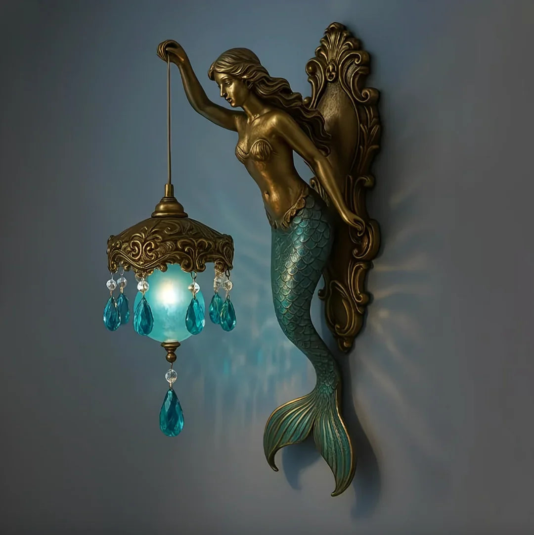 Lavisa - Vintage Mermaid Glow Wall Lamp