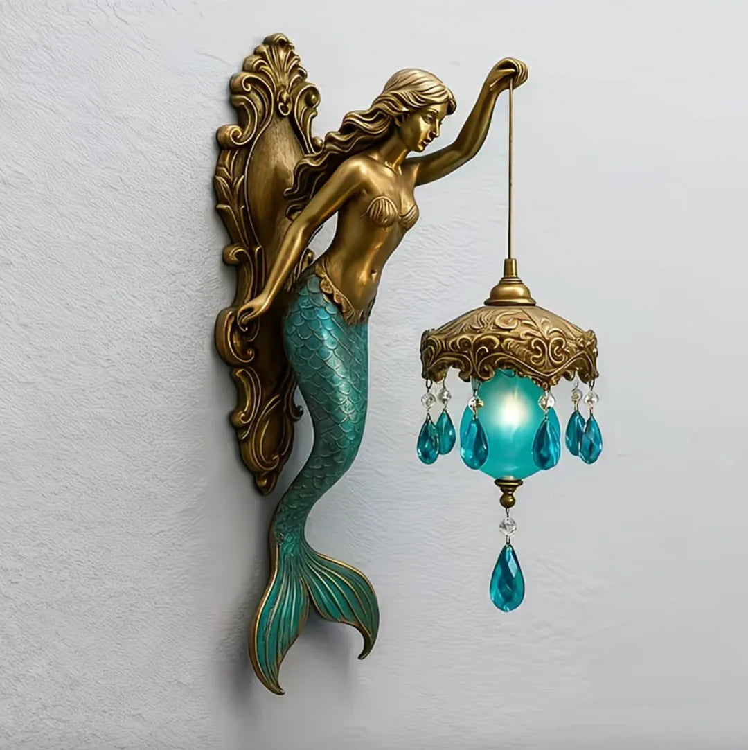 Lavisa - Vintage Mermaid Glow Wall Lamp