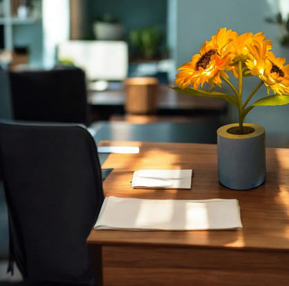Lavisa - Glowing Sunflower Bouquet Table Lamp