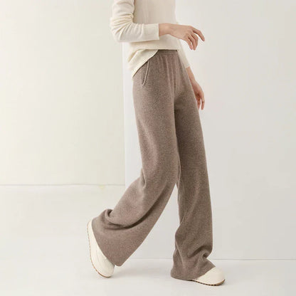 Lavisa - High Waisted Merino Knit Lounge Pants