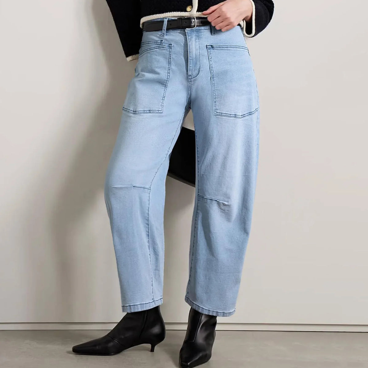 Lavisa - Camden Structured Barrel Leg Jeans