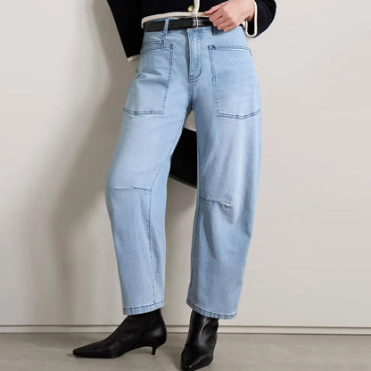 Lavisa - Camden Structured Barrel Leg Jeans
