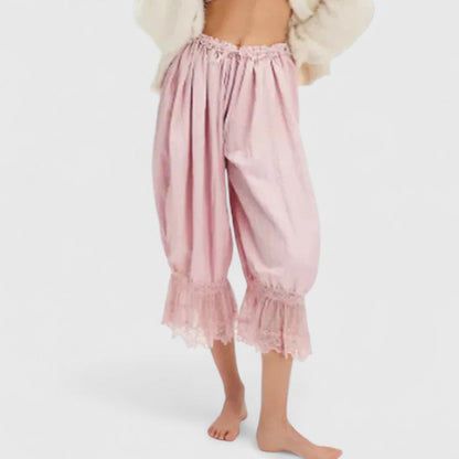 Lavisa - Comfortable Patchwork Wide Leg Trousers for Women