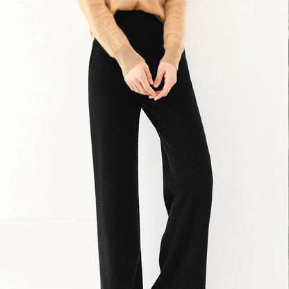 Lavisa - Wide Leg Merino Wool Lounge Sweatpants