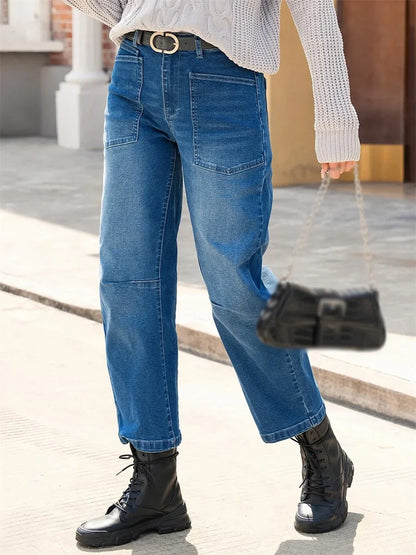 Lavisa - Camden Structured Barrel Leg Jeans