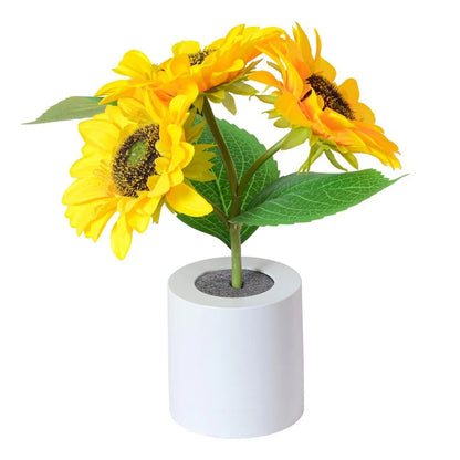 Lavisa - Glowing Sunflower Bouquet Table Lamp