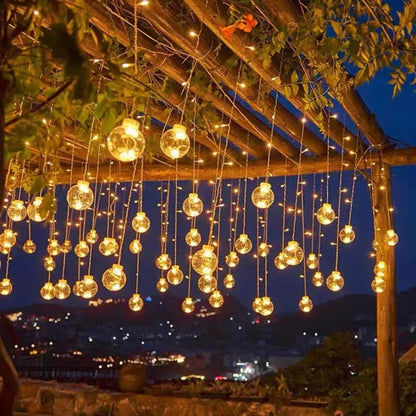 Lavisa Solar Pendant String Lights for Garden and Patio Decor (View 3)