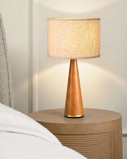 Lavisa - Solid Wood Table Lamp for Modern Living