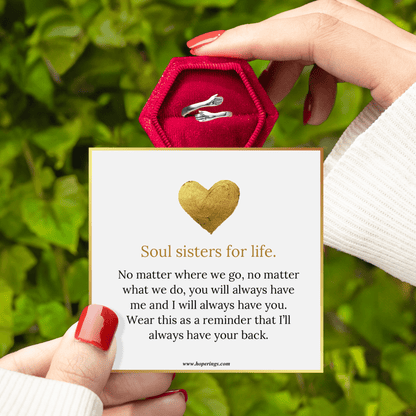 Lavisa - Soul Sisters Hug Ring