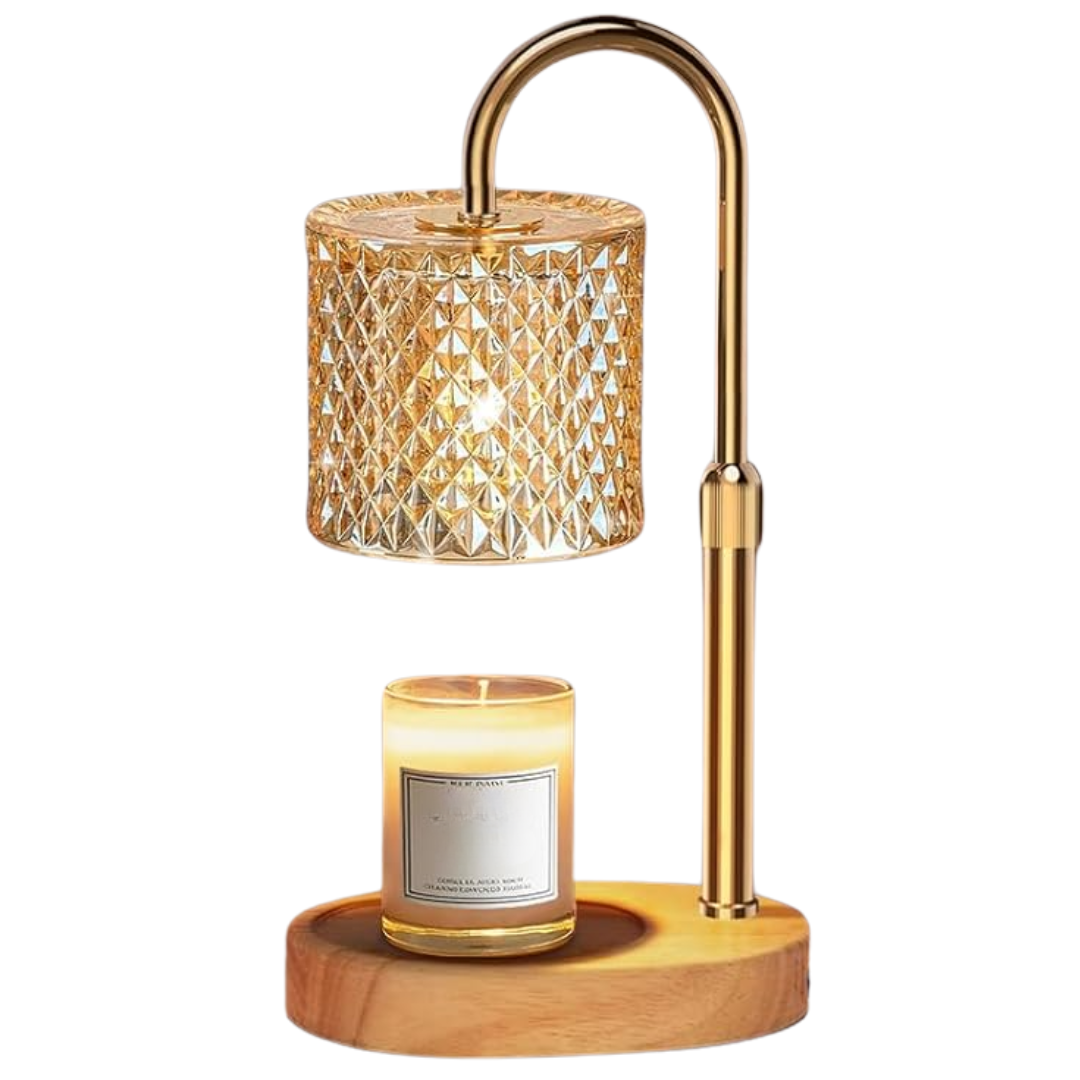 Lavisa Adjustable Candle Warmer Lamp with gold finish (View 5)