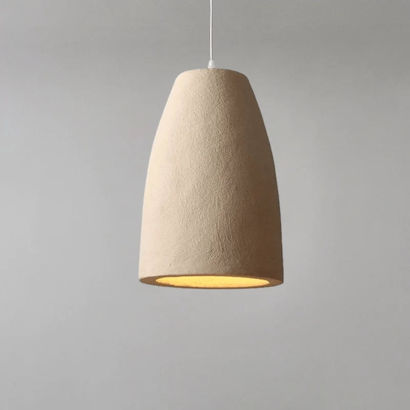 Lavisa Handcrafted Terracotta Pendant Lamp for Home Decor - Beige