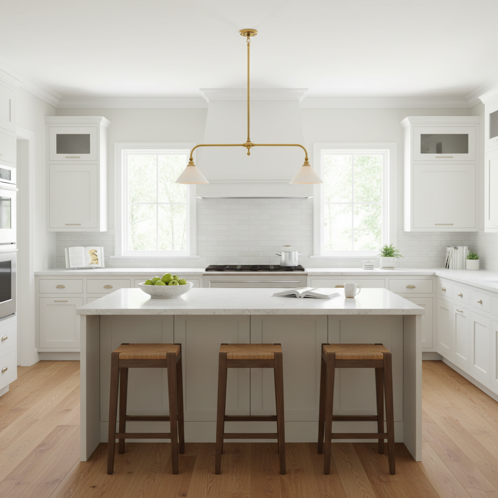 Lavisa - Vintage Double-Shade Linear Pendant Light