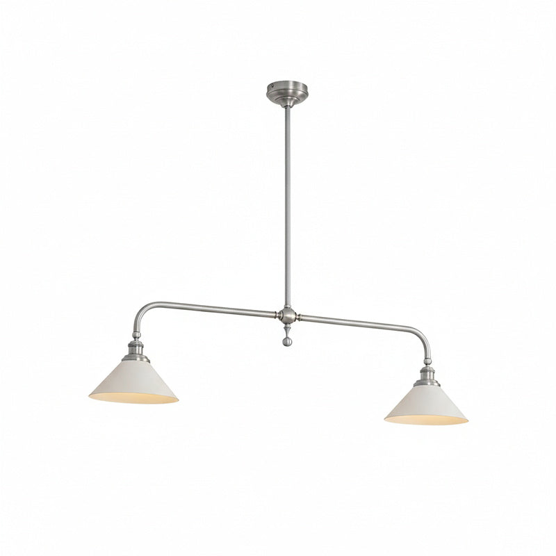Lavisa - Vintage Double-Shade Linear Pendant Light