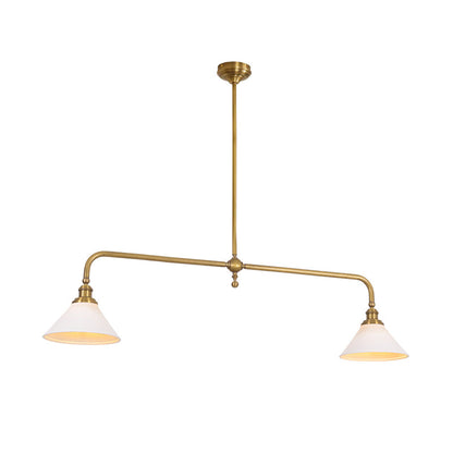 Lavisa - Vintage Double-Shade Linear Pendant Light