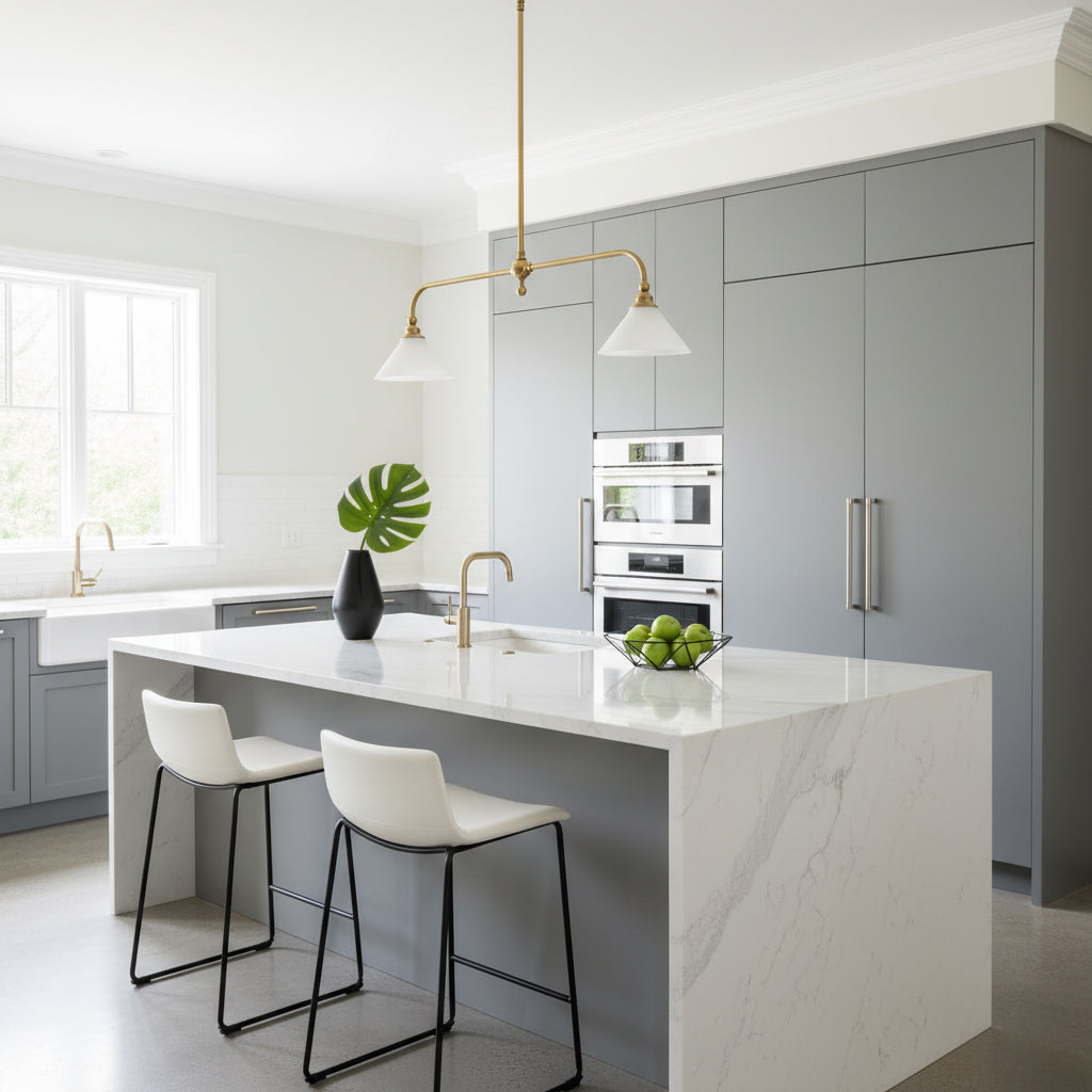 Lavisa - Vintage Double-Shade Linear Pendant Light