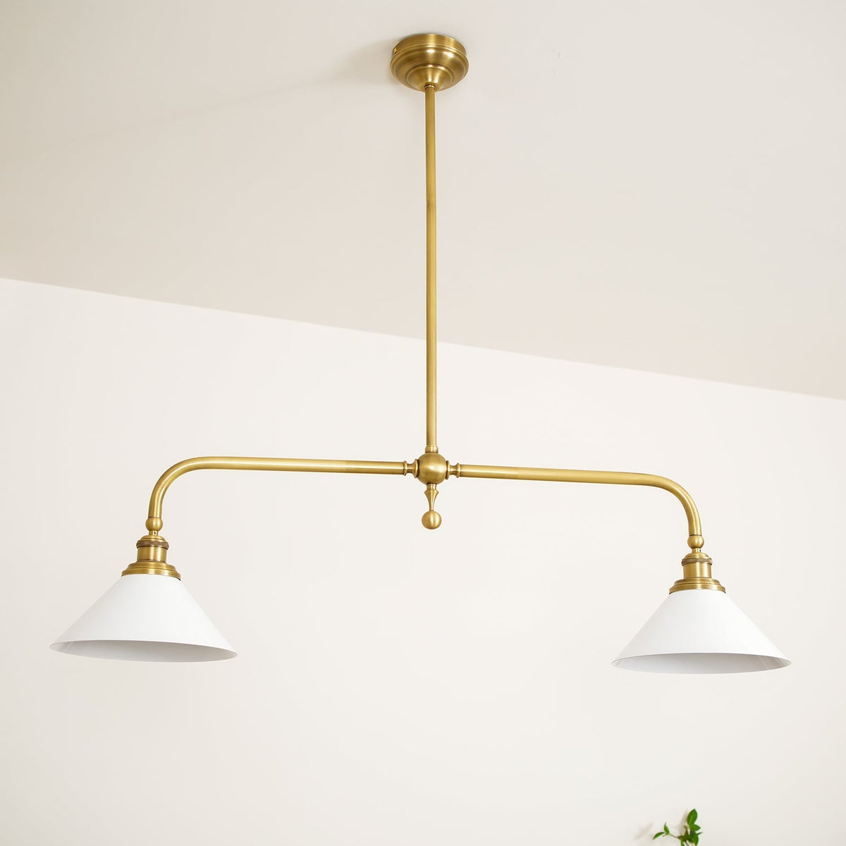 Lavisa - Vintage Double-Shade Linear Pendant Light