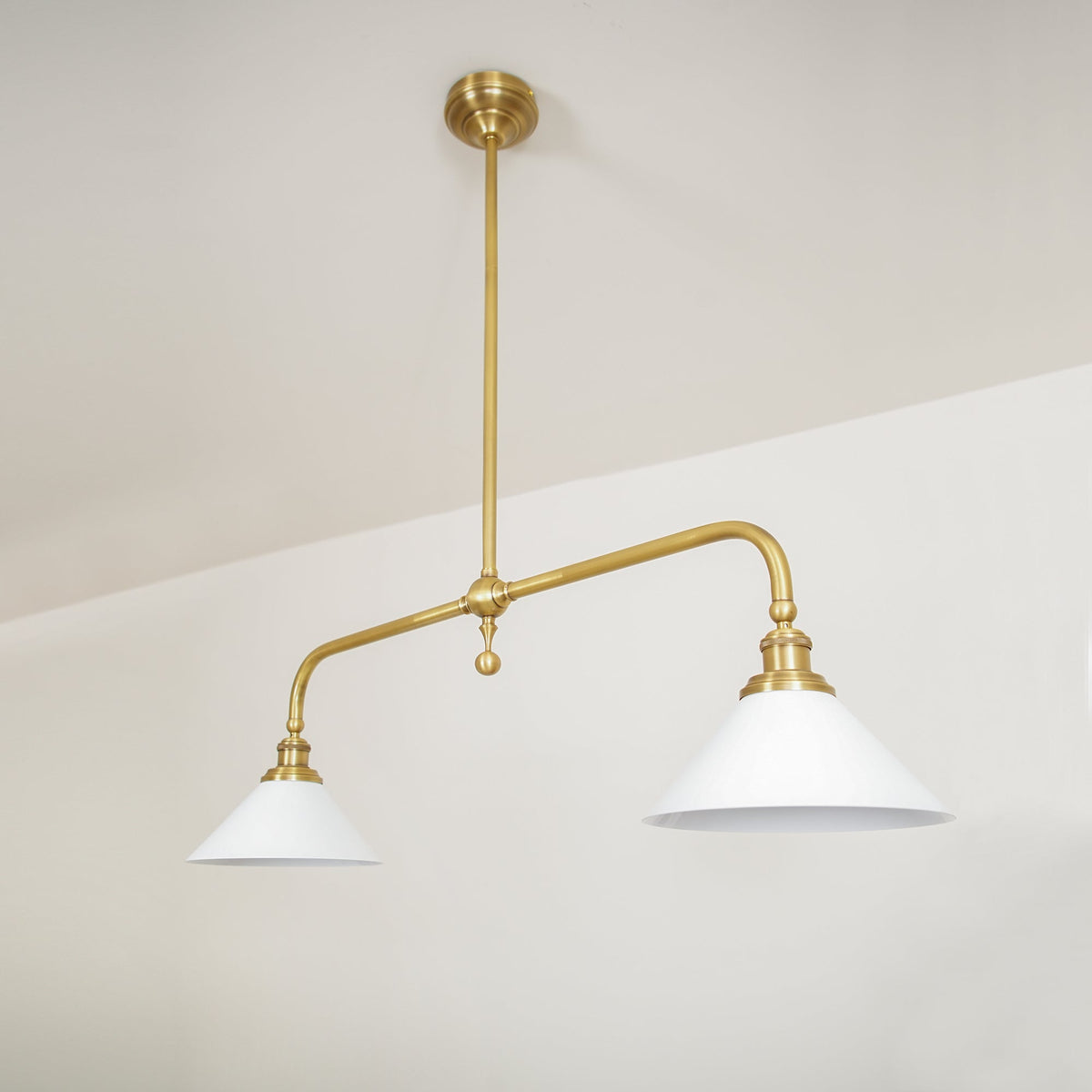 Lavisa - Vintage Double-Shade Linear Pendant Light