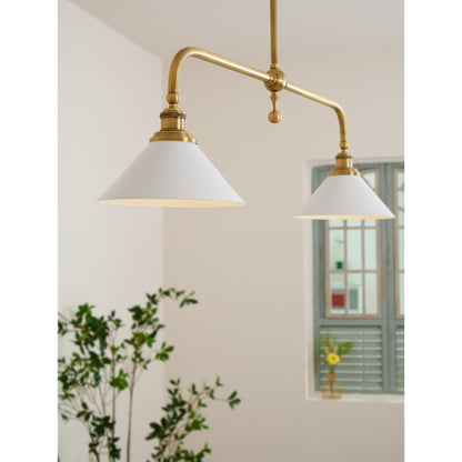 Lavisa - Vintage Double-Shade Linear Pendant Light
