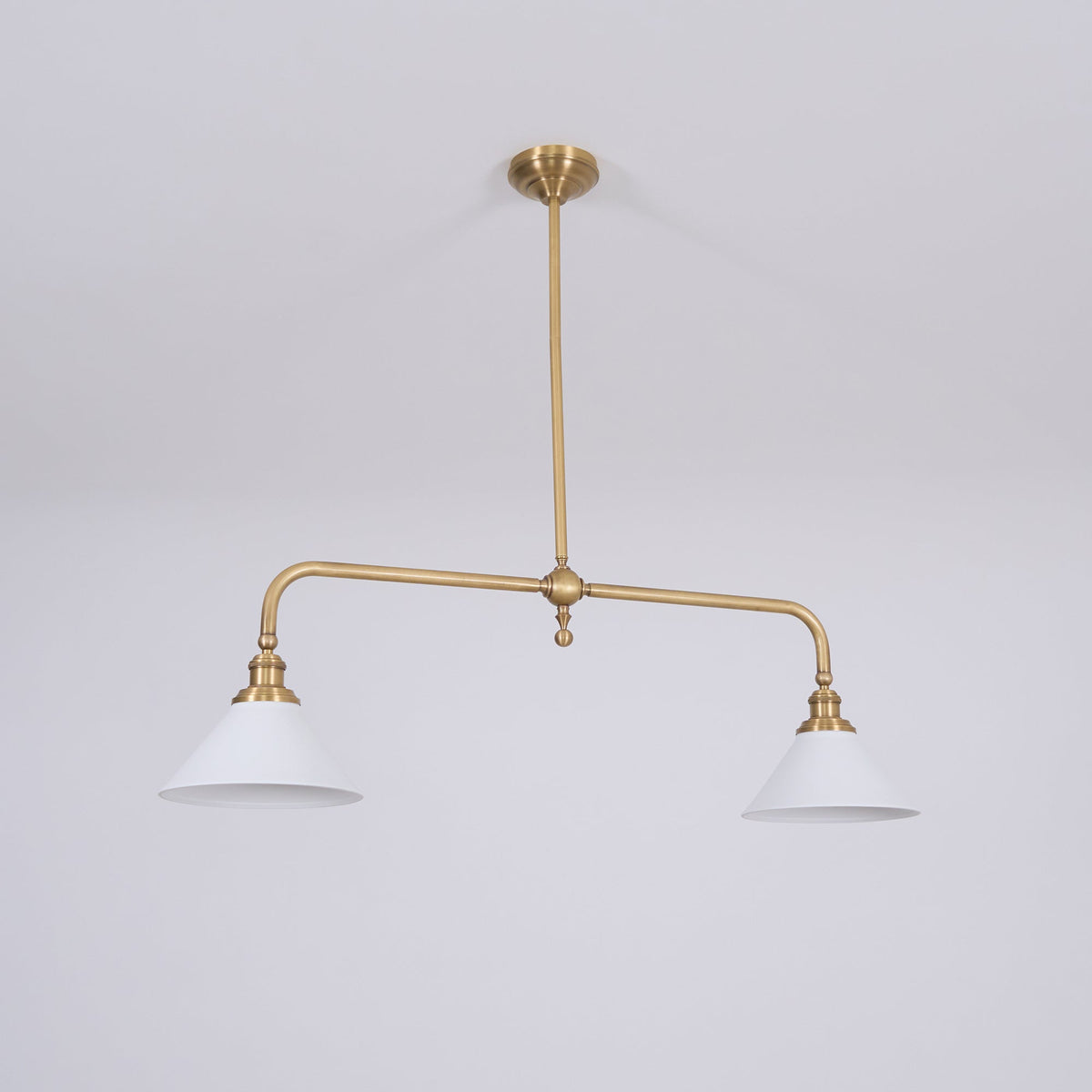 Lavisa - Vintage Double-Shade Linear Pendant Light