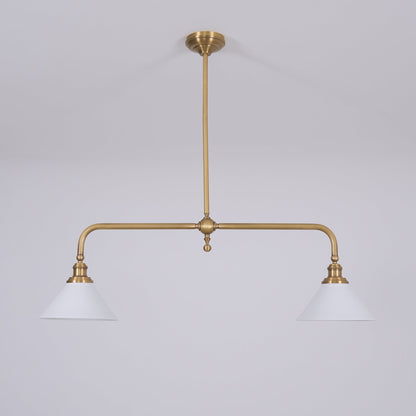 Lavisa - Vintage Double-Shade Linear Pendant Light
