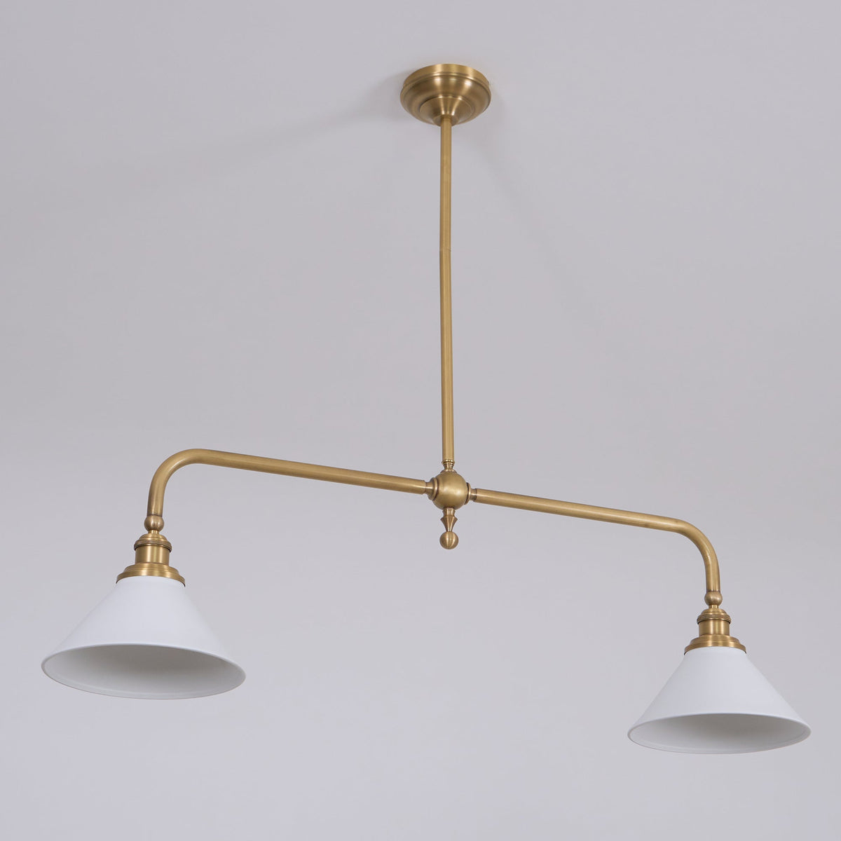 Lavisa - Vintage Double-Shade Linear Pendant Light