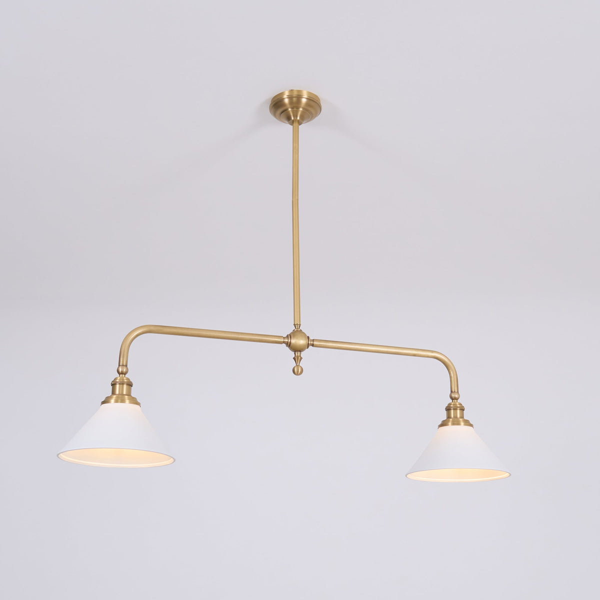 Lavisa - Vintage Double-Shade Linear Pendant Light