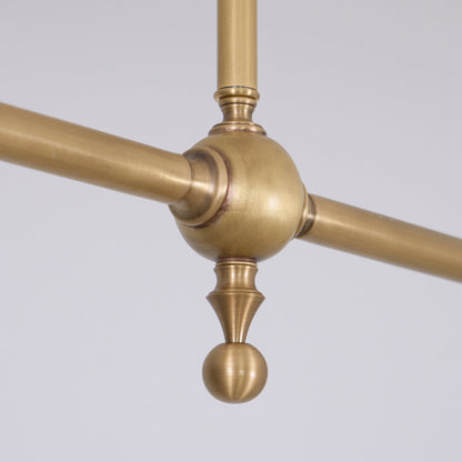 Lavisa - Vintage Double-Shade Linear Pendant Light
