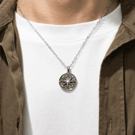 Lavisa - To My Man Compass Necklace