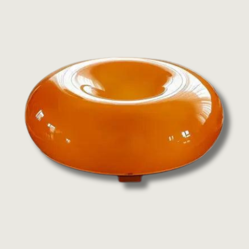 Lavisa Donut LED Table Lamp with modern glass design