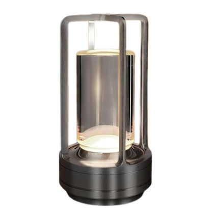 Lavisa LED Nordic Cordless Table Lamp with modern aluminum design - Gold