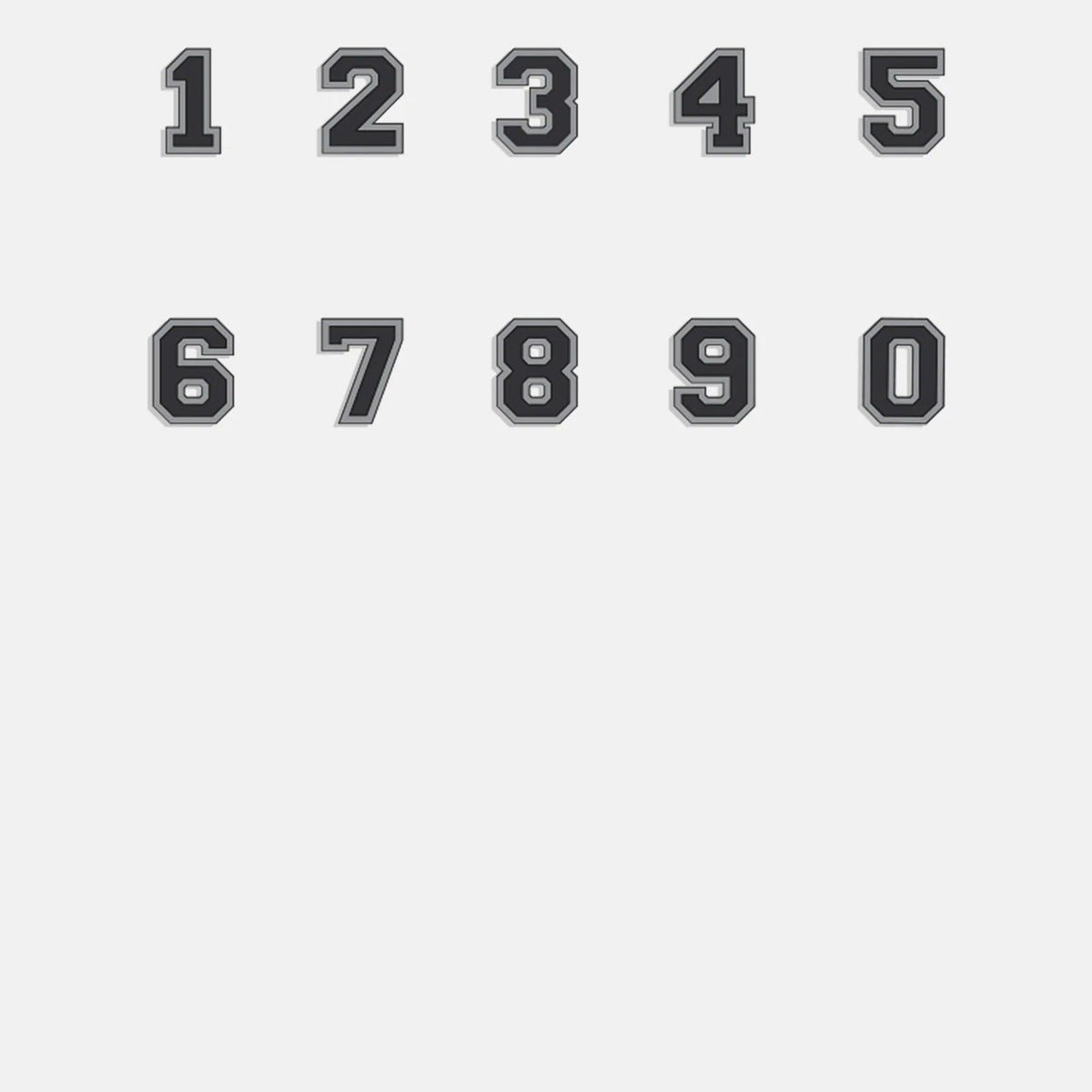 Lavisa - Varsity Gold/Pavé Number Custom Necklace - Product Gallery View 17