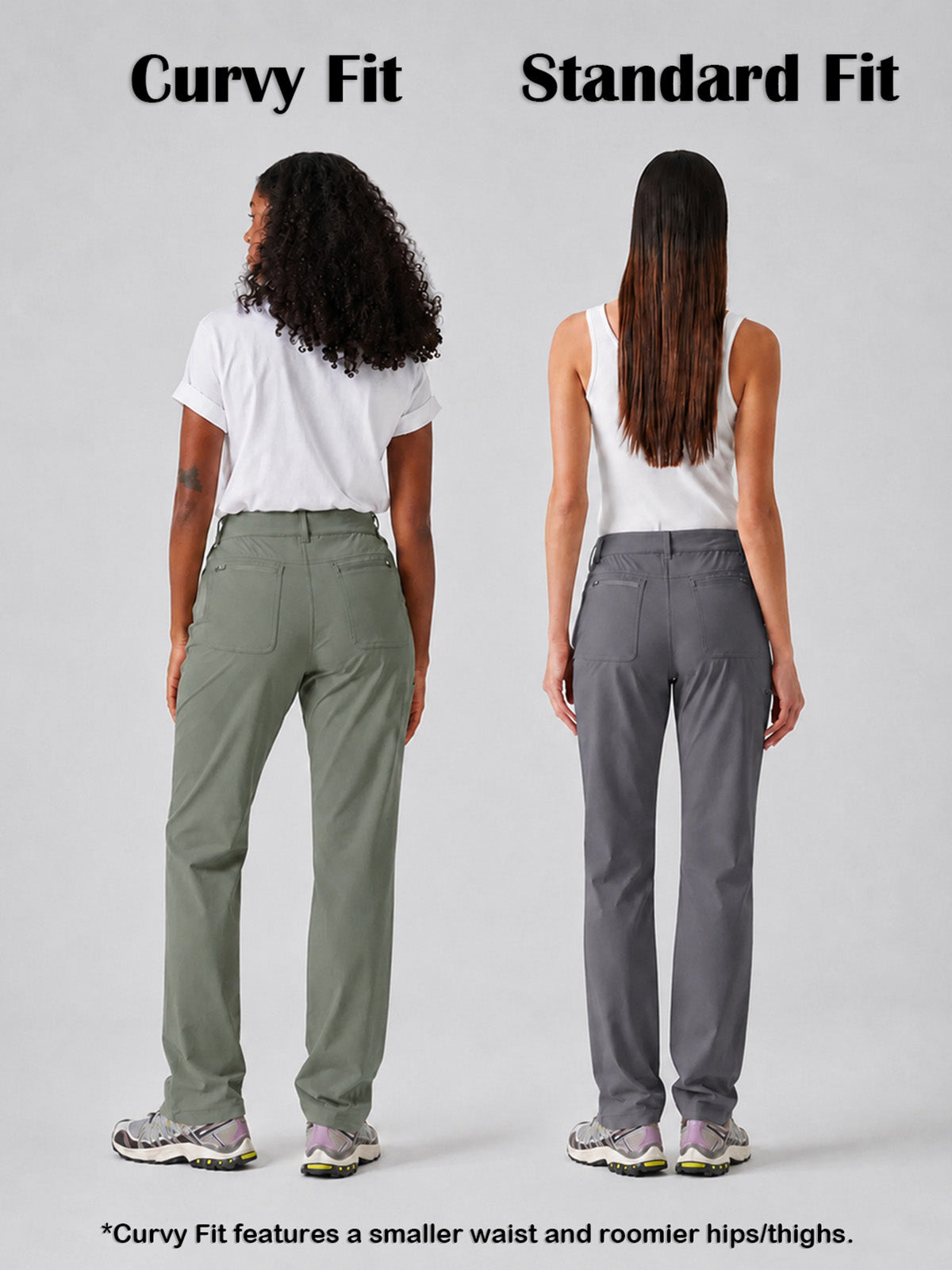 Lavisa - Women's Lightweight Hiking Pants - Stretch & Sun Protection