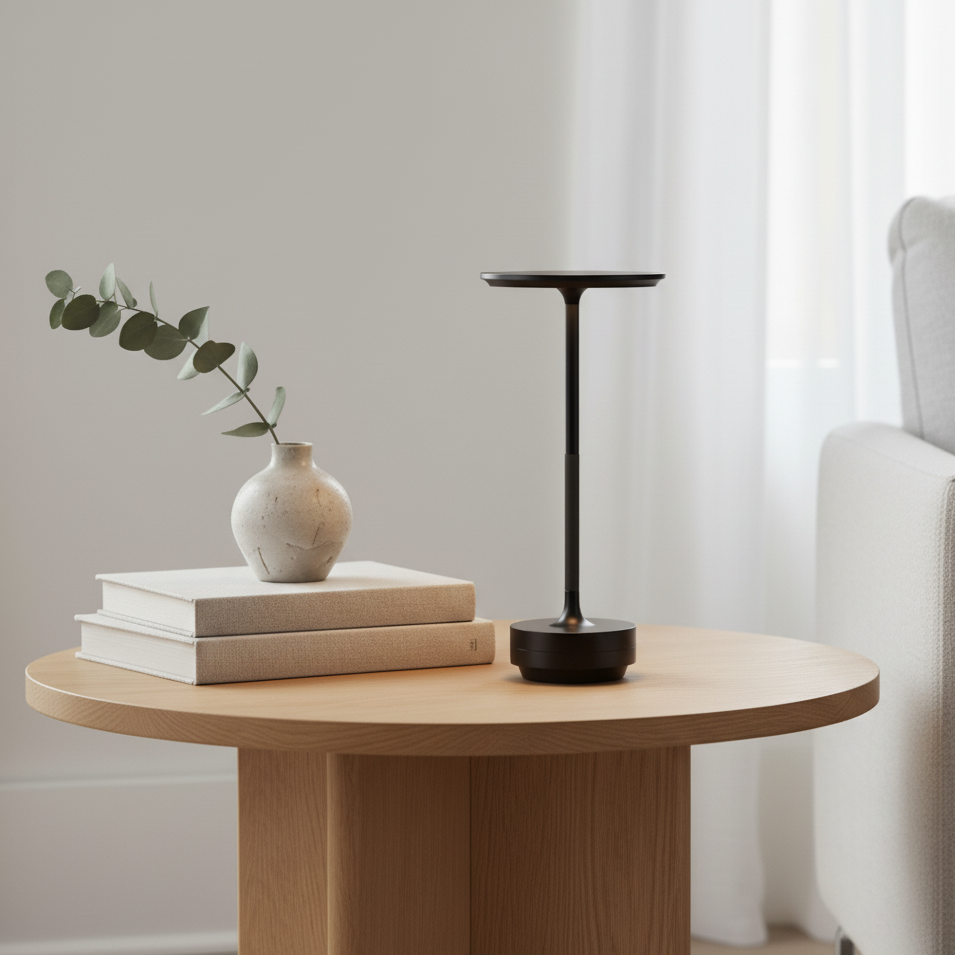 Lavisa weatherproof wireless LED table lamp with touch dimming and aluminum alloy construction (View 7)