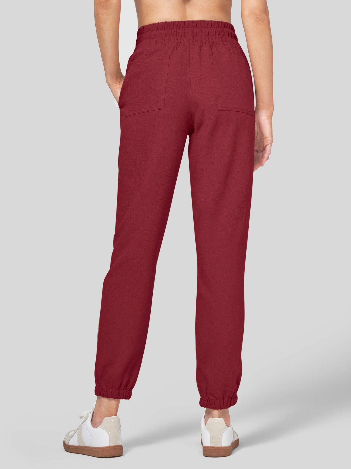 Lavisa - Women's Lightweight Lyocell Linen Joggers - Drawstring