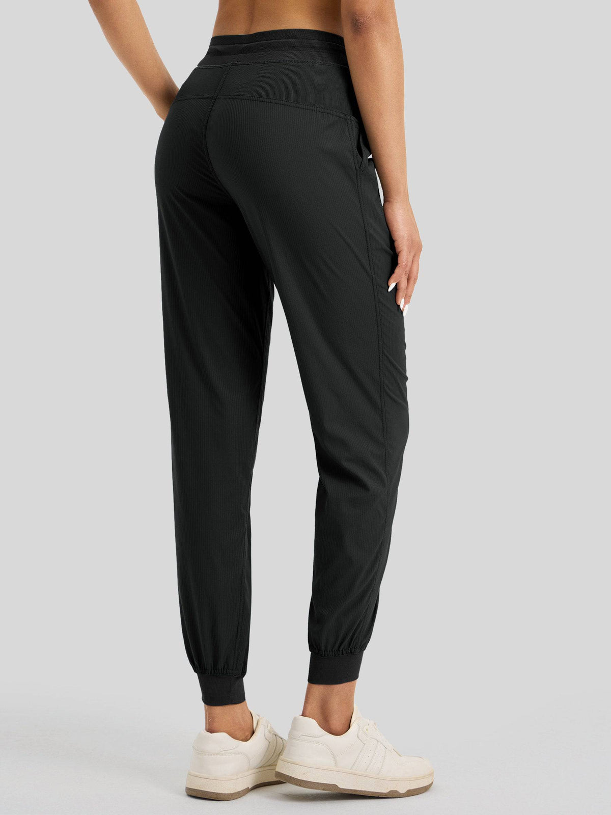 Lavisa - Women's Casual Active Joggers - Quick Dry & Pinstripe