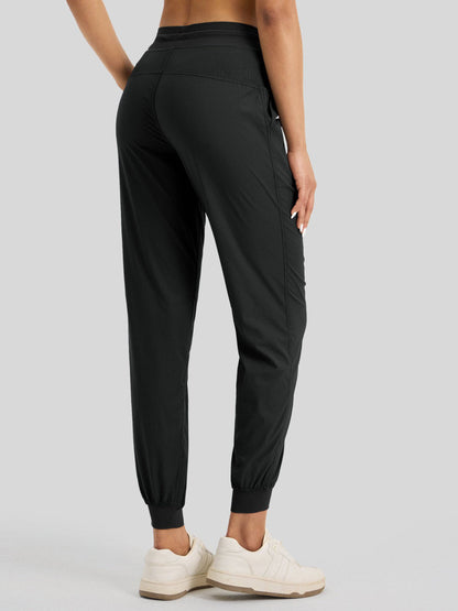 Lavisa - Women's Casual Active Joggers - Quick Dry & Pinstripe