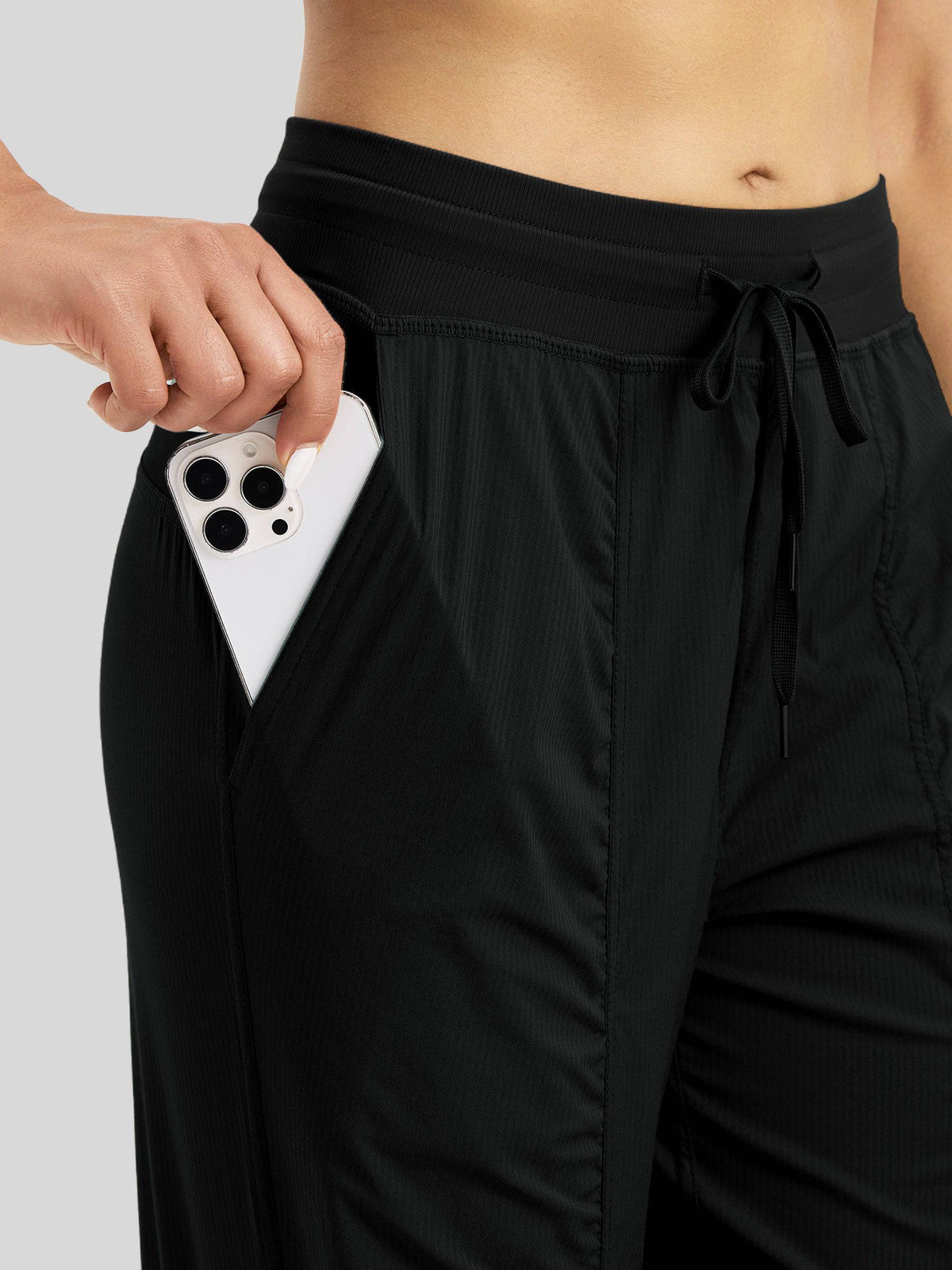 Lavisa - Women's Casual Active Joggers - Quick Dry & Pinstripe