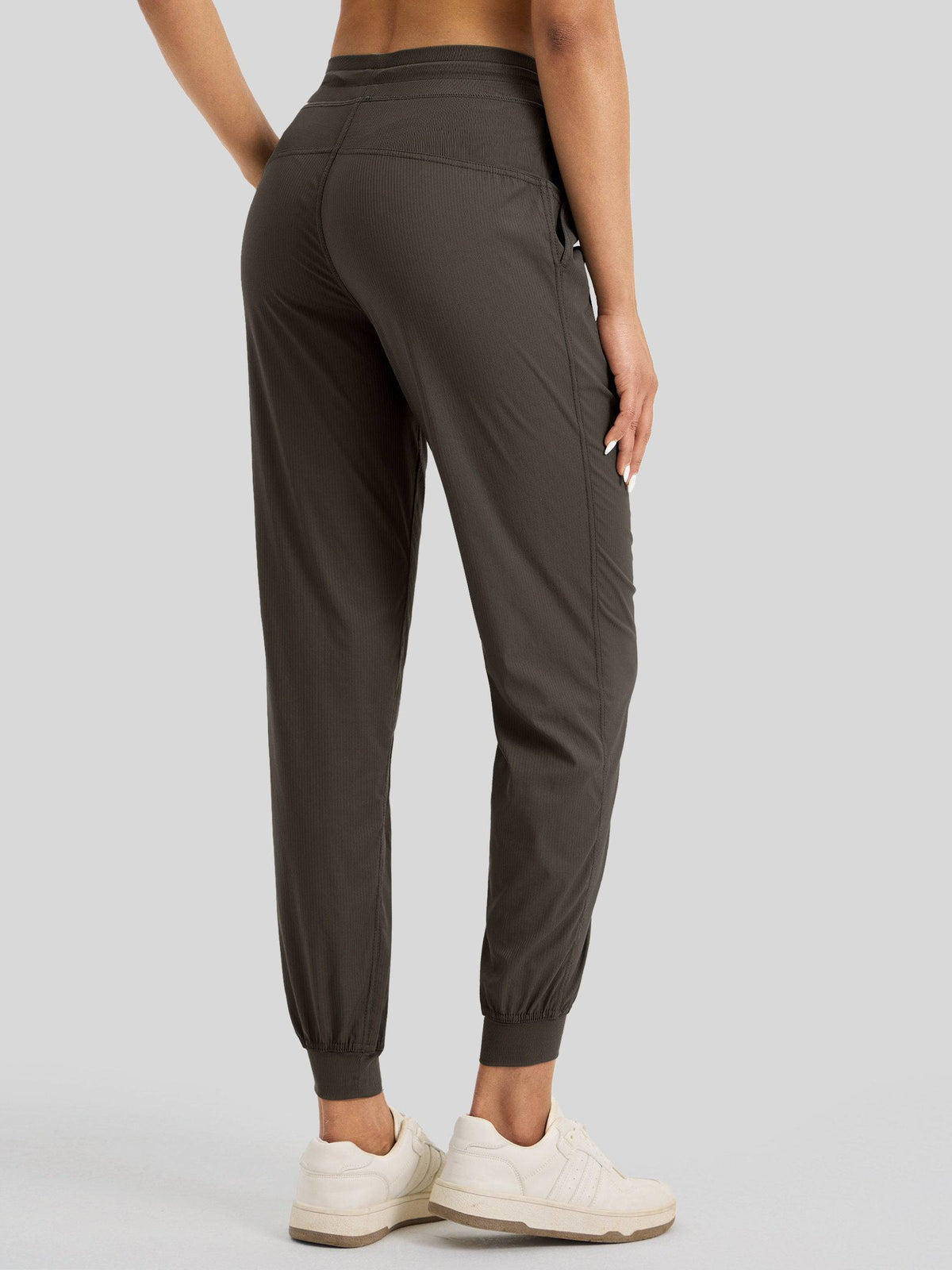 Lavisa - Women's Casual Active Joggers - Quick Dry & Pinstripe