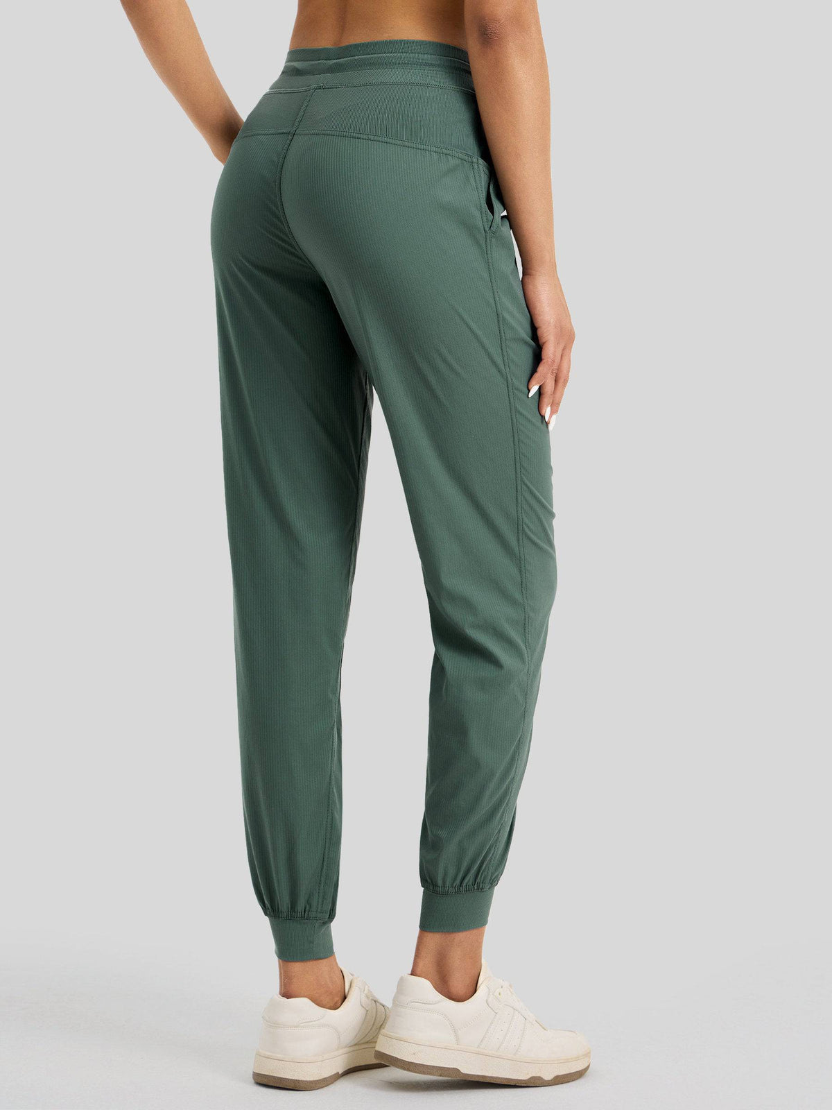 Lavisa - Women's Casual Active Joggers - Quick Dry & Pinstripe